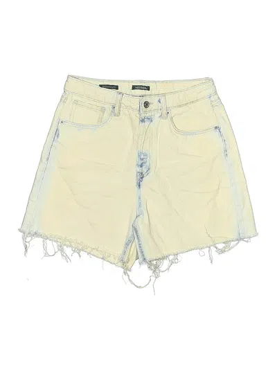 Pre-owned Wild Fable Denim Shorts In Yellow