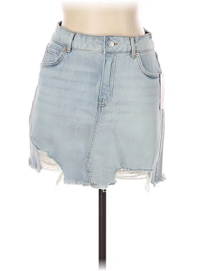 Wild Fable Denim Skirt In Blue