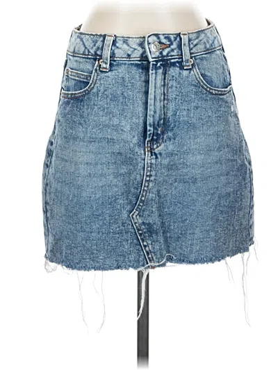 Pre-owned Wild Fable Denim Skirt In Blue