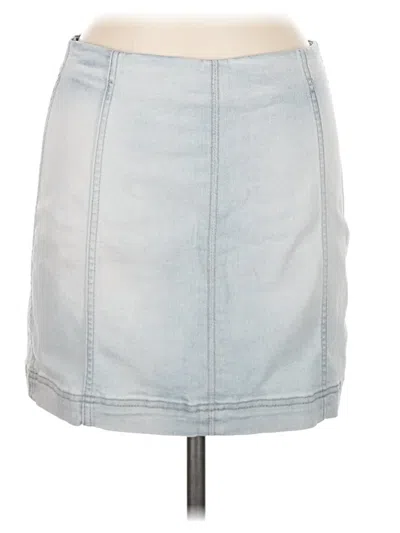 Pre-owned Wild Fable Denim Skirt In Blue