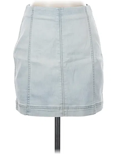 Pre-owned Wild Fable Denim Skirt In Blue