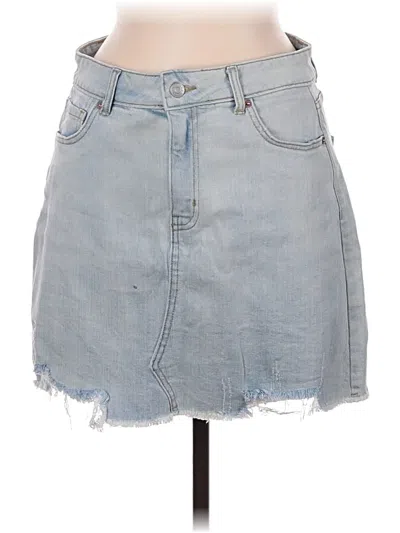 Pre-owned Wild Fable Denim Skirt In Blue