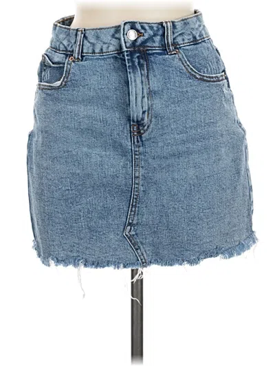 Pre-owned Wild Fable Denim Skirt In Blue