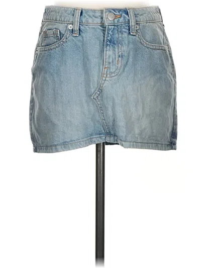 Pre-owned Wild Fable Denim Skirt In Blue