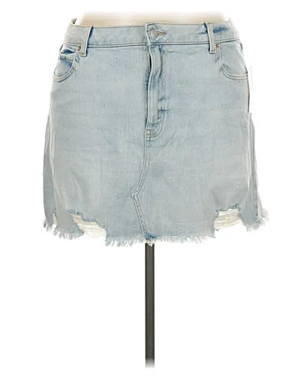 Wild Fable Denim Skirt In Blue