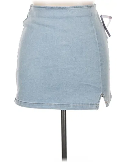 Wild Fable Denim Skirt In Animal Print