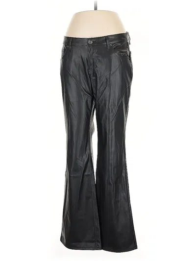 Pre-owned Wild Fable Faux Leather Pants In Silver
