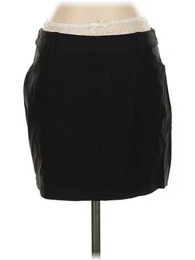 Wild Fable Faux Leather Skirt In Black