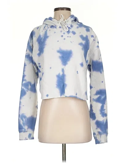 Pre-owned Wild Fable Fleece Jacket In Blue