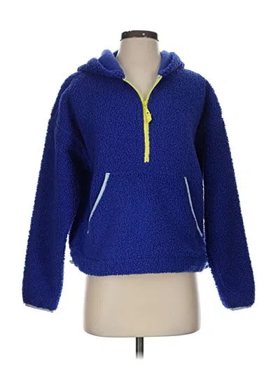 Pre-owned Wild Fable Fleece Jacket In Blue