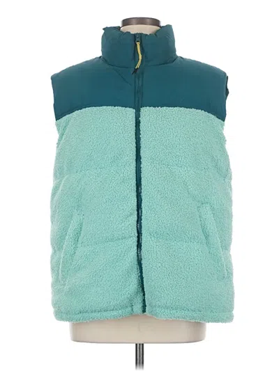 Pre-owned Wild Fable Fleece Jacket In Blue