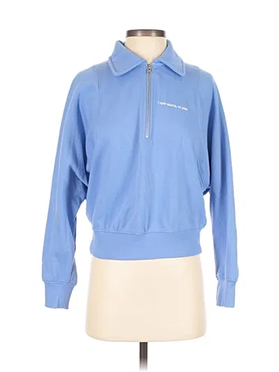 Pre-owned Wild Fable Fleece Jacket In Blue