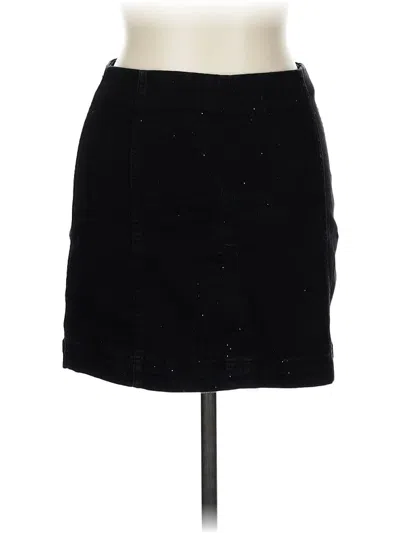 Pre-owned Wild Fable Formal Skirt In Black