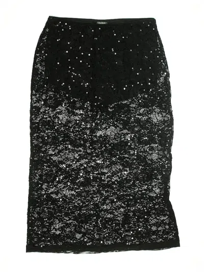 Pre-owned Wild Fable Formal Skirt In Black
