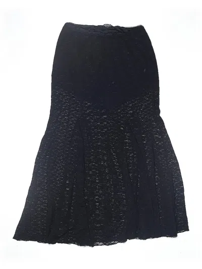 Pre-owned Wild Fable Formal Skirt In Black
