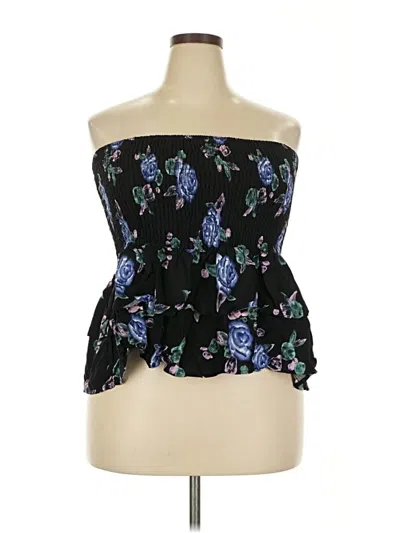 Pre-owned Wild Fable Formal Skirt In Black