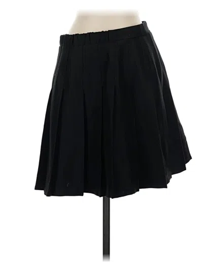 Pre-owned Wild Fable Formal Skirt In Black