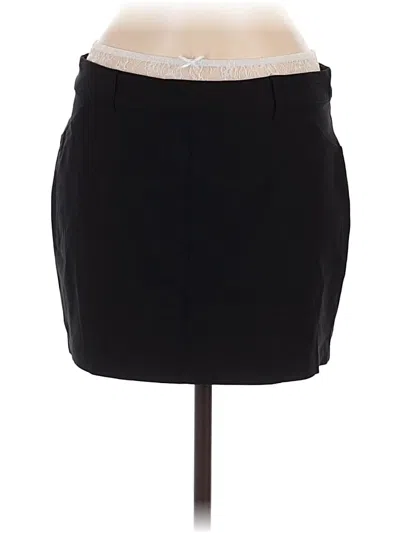 Pre-owned Wild Fable Formal Skirt In Black