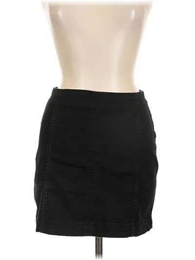 Pre-owned Wild Fable Formal Skirt In Black