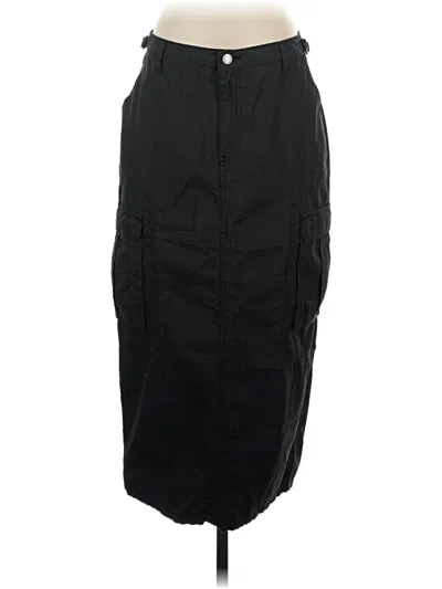 Pre-owned Wild Fable Formal Skirt In Black
