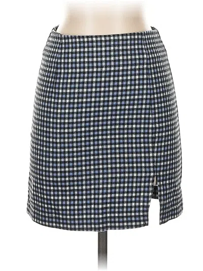 Pre-owned Wild Fable Formal Skirt In Blue