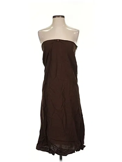Pre-owned Wild Fable Formal Skirt In Brown