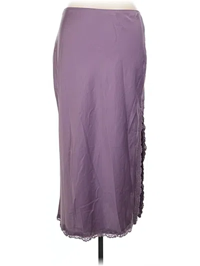 Pre-owned Wild Fable Formal Skirt In Purple