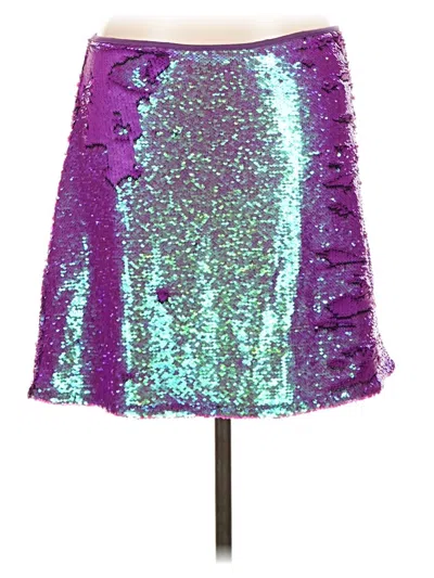 Pre-owned Wild Fable Formal Skirt In Purple