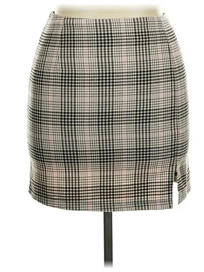 Pre-owned Wild Fable Formal Skirt In Tan