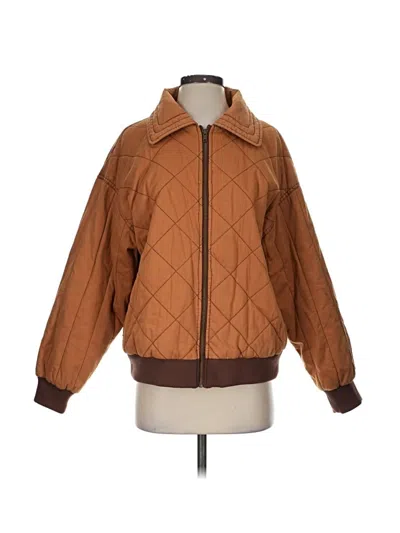 Pre-owned Wild Fable Jacket In Brown