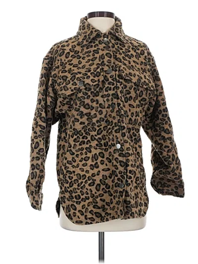 Pre-owned Wild Fable Jacket In Brown