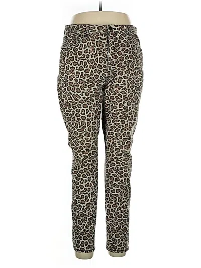Pre-owned Wild Fable Jeggings In Tan