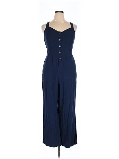 Pre-owned Wild Fable Jumpsuit In Blue