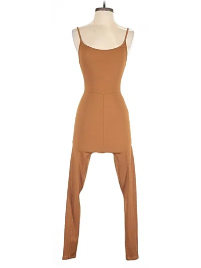 Pre-owned Wild Fable Jumpsuit In Brown
