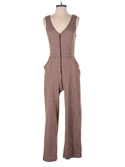 Pre-owned Wild Fable Jumpsuit In Brown