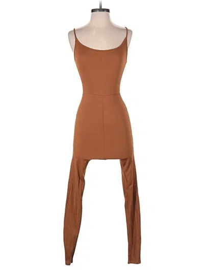 Pre-owned Wild Fable Jumpsuit In Brown