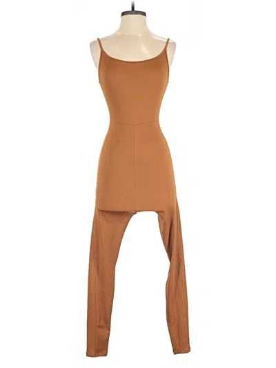 Pre-owned Wild Fable Jumpsuit In Brown