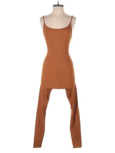 Pre-owned Wild Fable Jumpsuit In Brown