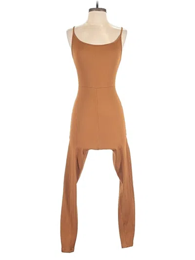 Pre-owned Wild Fable Jumpsuit In Brown