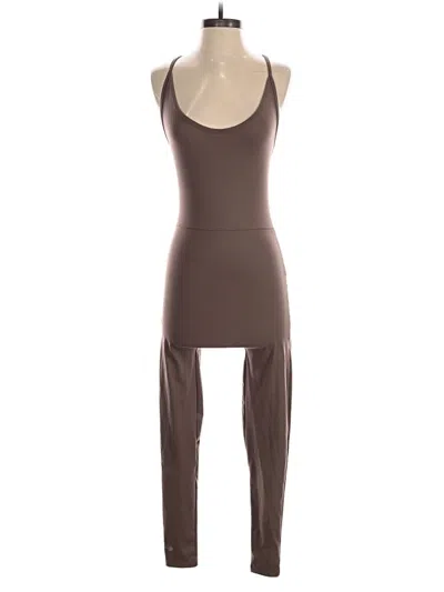 Pre-owned Wild Fable Jumpsuit In Brown