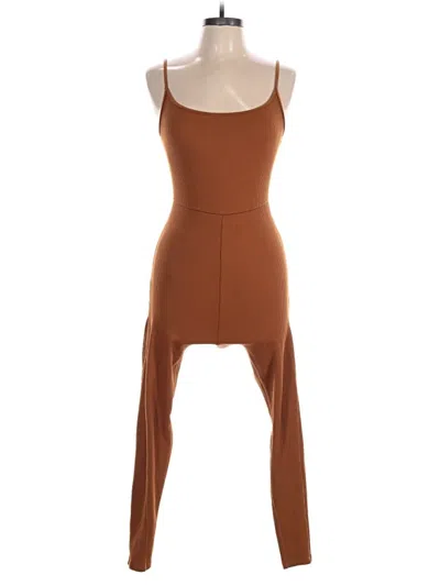 Pre-owned Wild Fable Jumpsuit In Brown