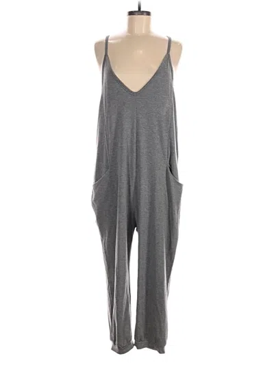 Pre-owned Wild Fable Jumpsuit In Gray
