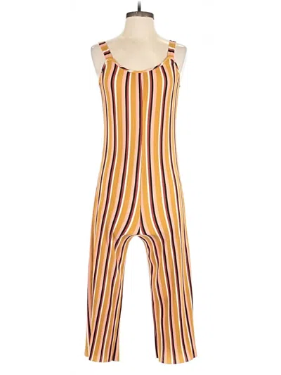 Pre-owned Wild Fable Jumpsuit In Yellow