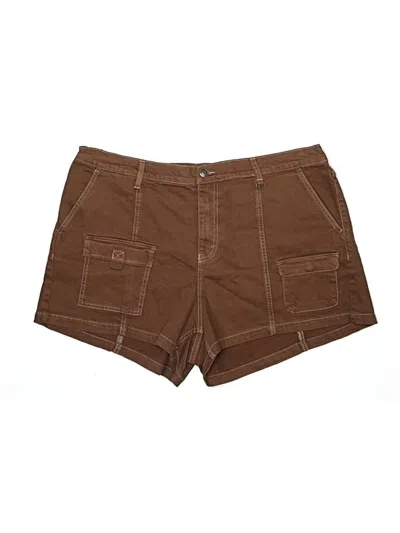 Wild Fable Khaki Shorts In Brown