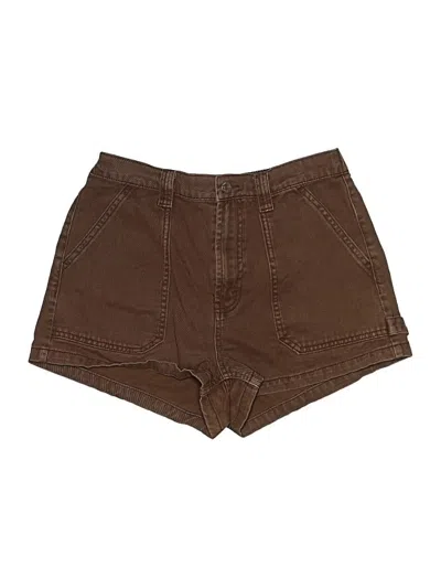 Pre-owned Wild Fable Khaki Shorts In Brown