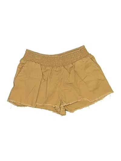 Pre-owned Wild Fable Khaki Shorts In Gold