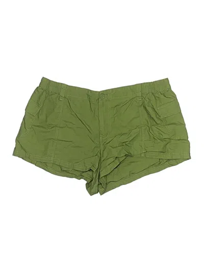 Pre-owned Wild Fable Khaki Shorts In Green