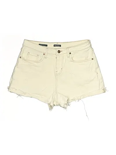 Pre-owned Wild Fable Khaki Shorts In Ivory