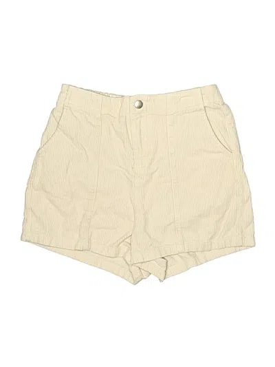 Pre-owned Wild Fable Khaki Shorts In Ivory