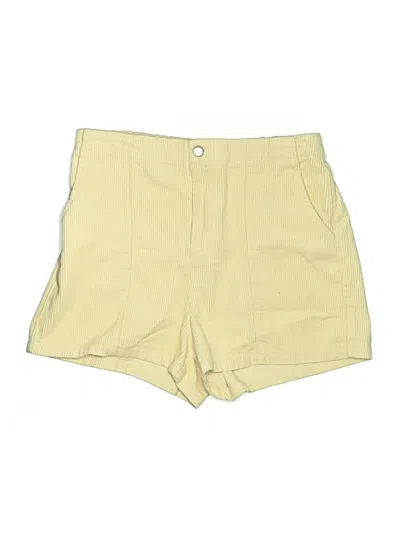 Pre-owned Wild Fable Khaki Shorts In Yellow